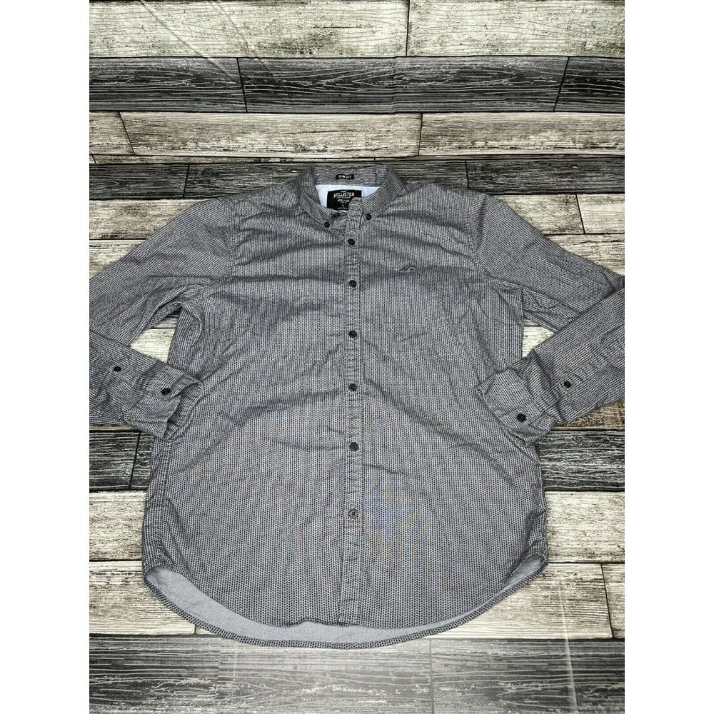 Hollister Epic Flex Slim Fit Long Sleeve Shirt